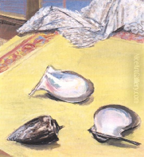 Trois Coquilles Oil Painting by Maurice Barraud