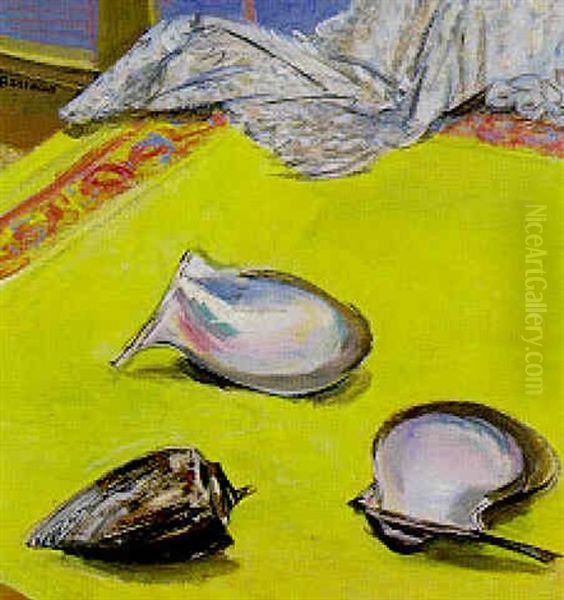 Trois Coquilles Oil Painting by Maurice Barraud