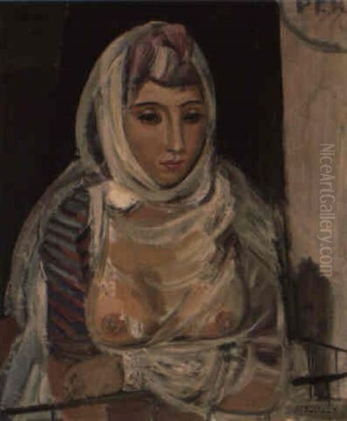 Fille D'alger Oil Painting by Maurice Barraud