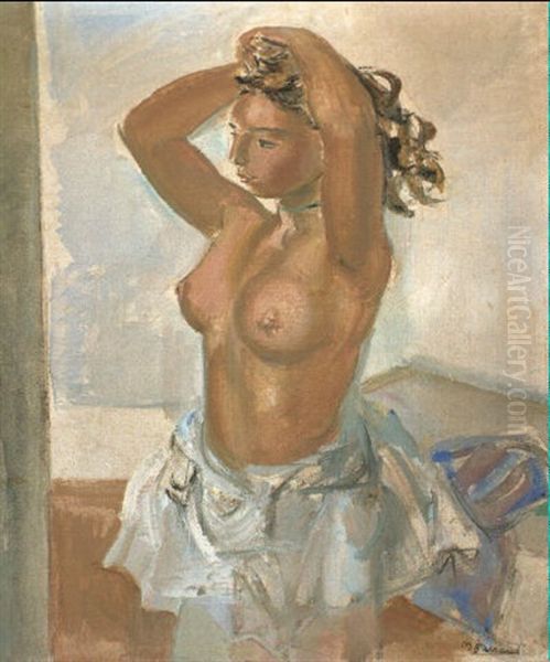 Danseuse Oil Painting by Maurice Barraud