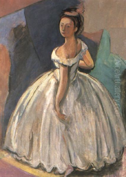 Ballettanzerin Oil Painting by Maurice Barraud