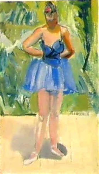 Danseuse Oil Painting by Maurice Barraud