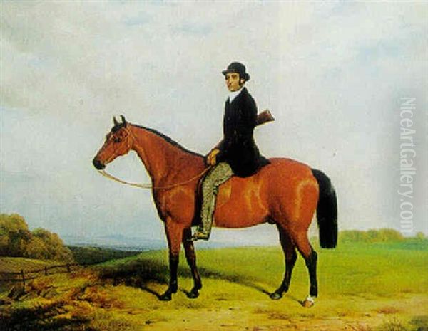 Sir Charles Booth Till Hast Oil Painting by William Barraud