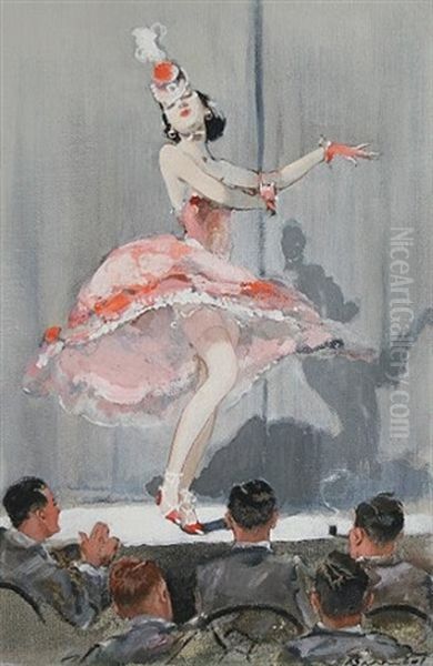 The Dancer Oil Painting by William Henry Barribal