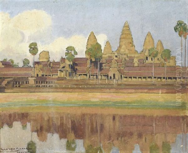 Angkor Oil Painting by George Barriere