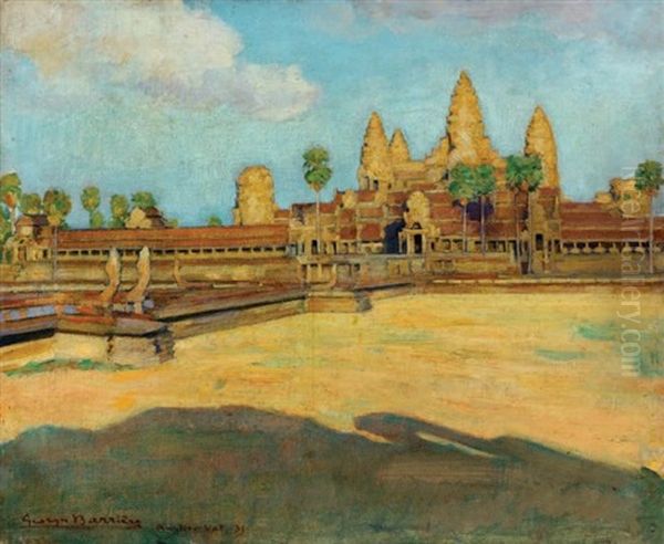 Vue D'angkor Vat by George Barriere