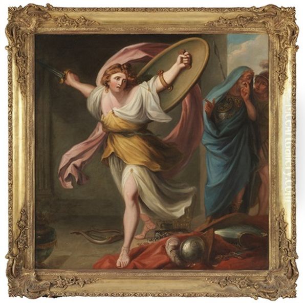 Achilles Wird Von Nestor Erkannt Oil Painting by James Barry