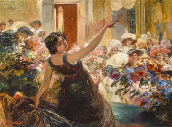 The Spanish Dancer Oil Painting by Paul Barthel