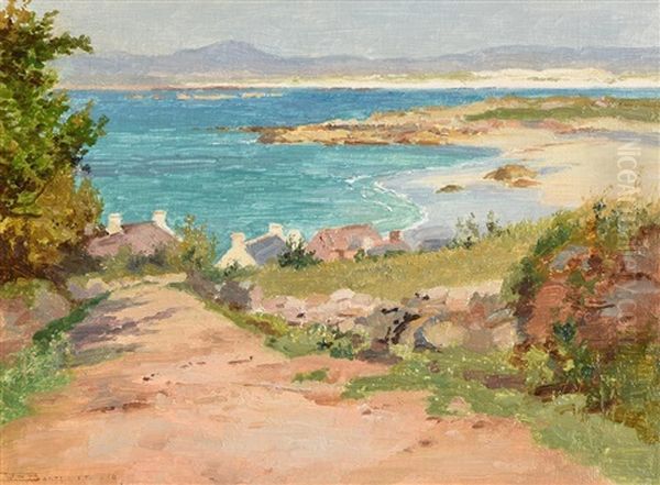 Dog Bay, Donegal Oil Painting by William Henry Bartlett