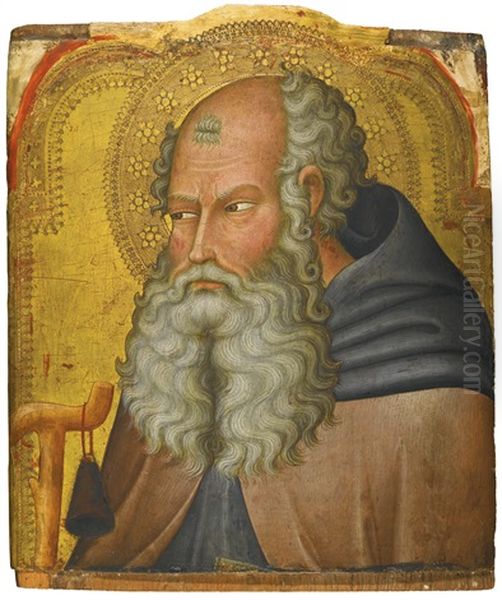 Saint Anthony Abbot Oil Painting by  Bartolo di Fredi