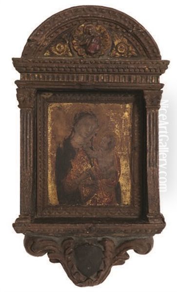 Vierge A L'enfant Jesus Oil Painting by Taddeo Di Bartolo