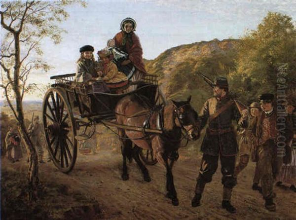 Hero Of The Day Oil Painting by Frederick Bacon Barwell