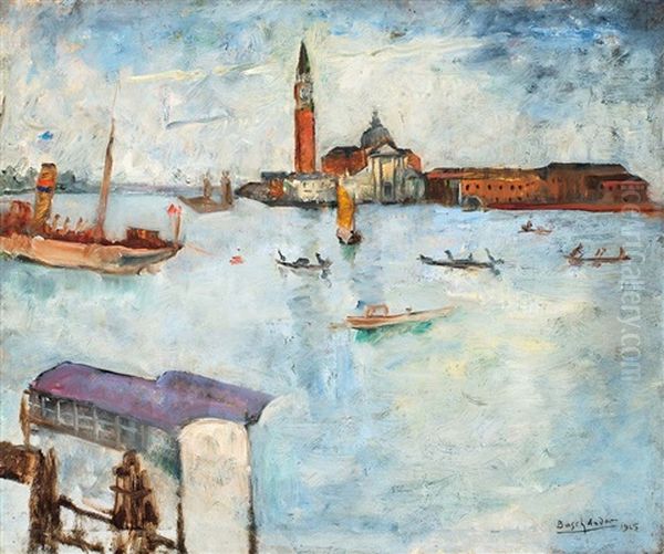 Venice Oil Painting by Andor Basch