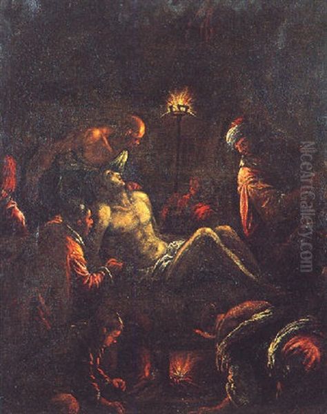 Le Martyre De Saint Laurent by Francesco Bassano the Younger