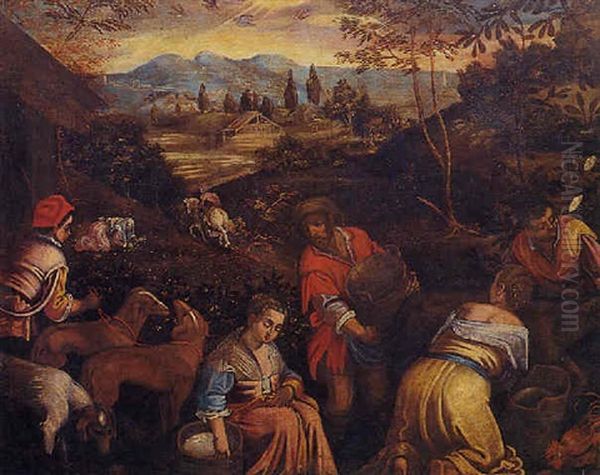 La Primavera Oil Painting by Gerolamo da Ponte Bassano