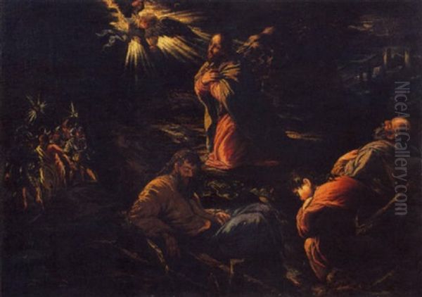 Trasfigurazione Oil Painting by Jacopo dal Ponte Bassano