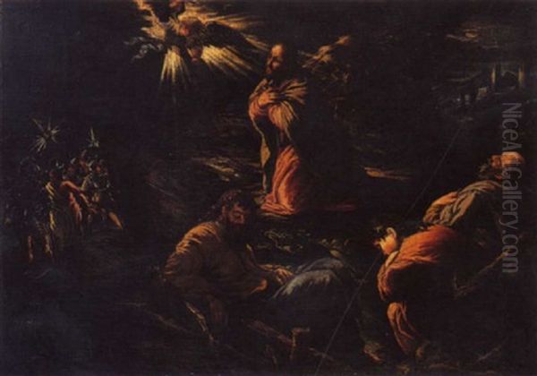 Trasfigurazione Oil Painting by Jacopo dal Ponte Bassano