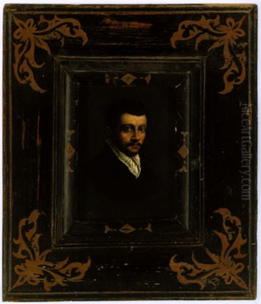 Ritratto Di Gentiluomo Oil Painting by Leandro da Ponte Bassano