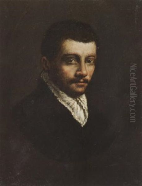 Portrat Eines Jungen Herrn Oil Painting by Leandro da Ponte Bassano