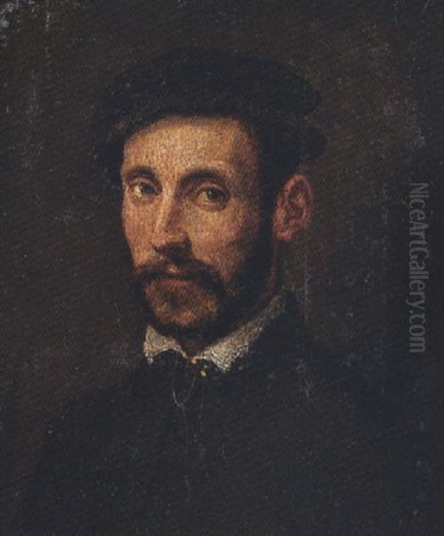 Ritratto Di Bernardino Morando Oil Painting by Leandro da Ponte Bassano