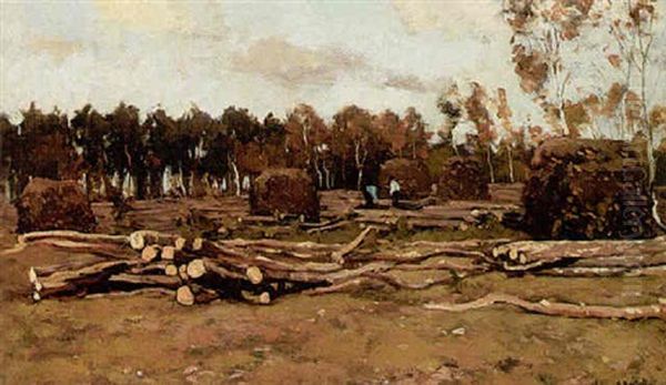 The Woodfellers Oil Painting by Nicolaas Bastert