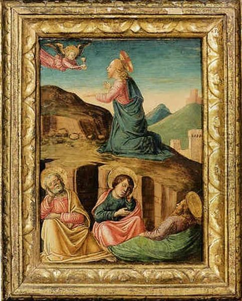 L'orazione Nell'orto Oil Painting by Lazzaro di Jacopo Bastiani