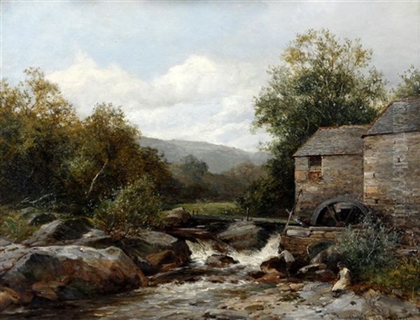 A Mill On The Llugwy by David Bates