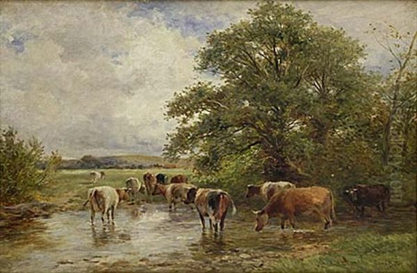 The Ford Oil Painting by David Bates