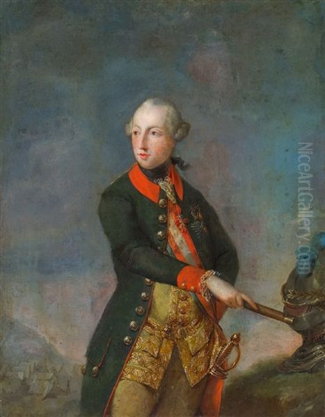 Kaiser Joseph Ii Oil Painting by Pompeo Girolamo Batoni