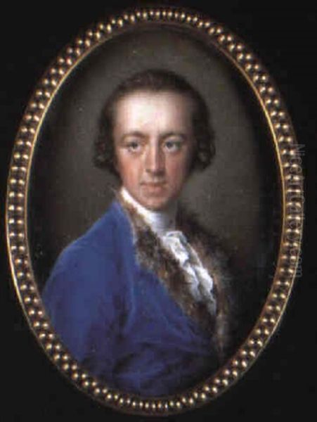 Portrait Of Horace Walpole Oil Painting by Pompeo Girolamo Batoni