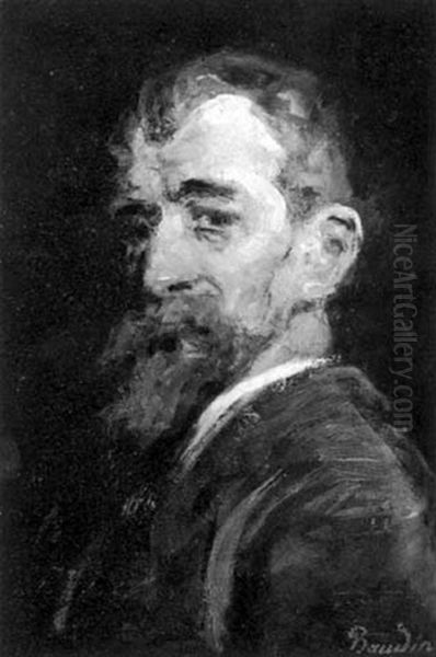 Autoportrait Oil Painting by Eugene Baudin