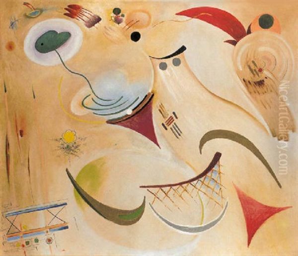 Scherzo Oil Painting by Rudolf Bauer