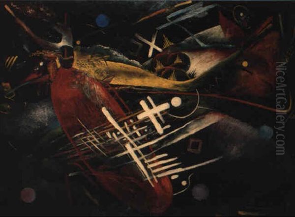 Megabrioso Oil Painting by Rudolf Bauer