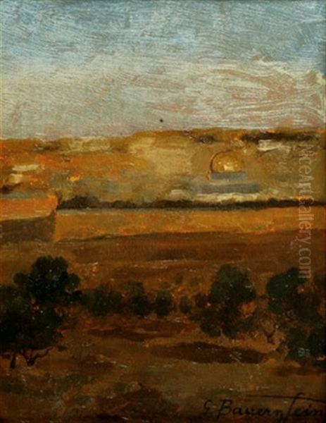 Jerusalem Oil Painting by Gustav Bauernfeind