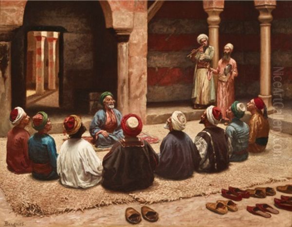 The Dhikr Oil Painting by Eugene Baugnies