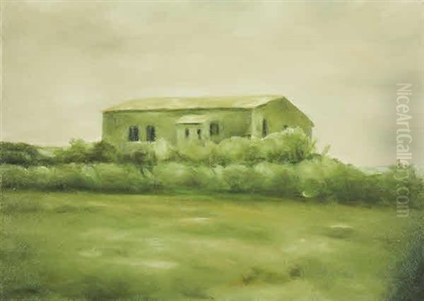 Una Casa Oil Painting by Franz Baumgartner