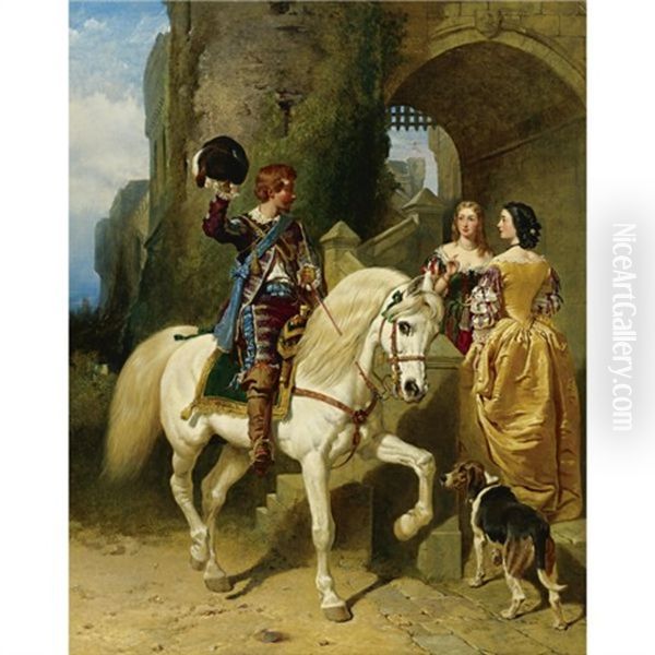 A Cavalier's Visit by Charles Baxter