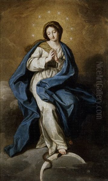 Inmaculada Concepcion Oil Painting by D. Francisco Bayeu y Subias