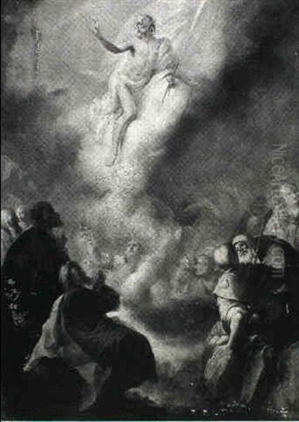 Ascension Of Christ by D. Francisco Bayeu y Subias