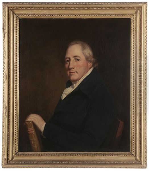 Portrait Of John Rogers, Esq. Of Yarlington (1763-1821), 1793, Sheriff Of Somerset In 1804 Oil Painting by Thomas Beach