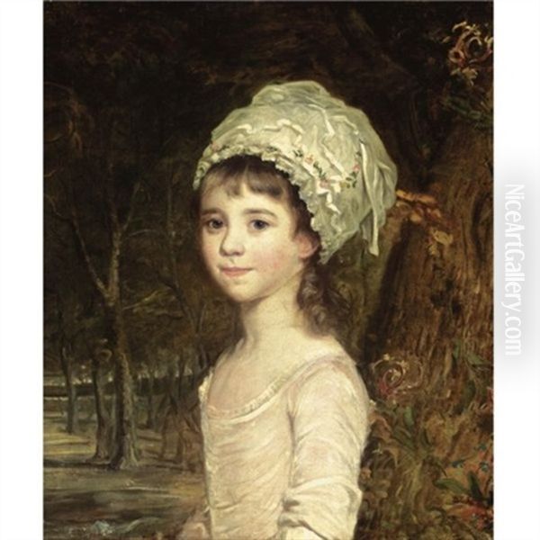 Portrait Of A Girl by Thomas Beach