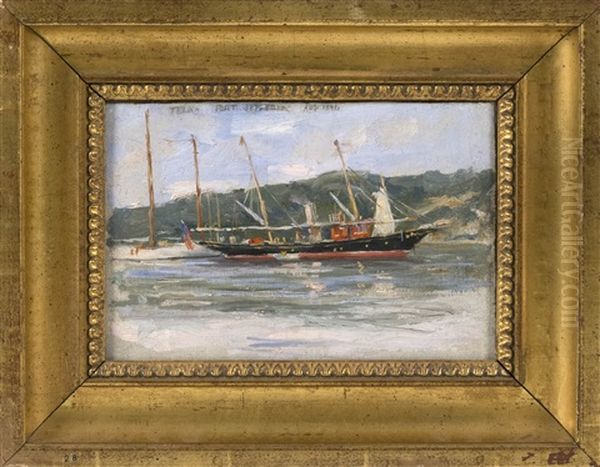 Telka, Port Jefferson Oil Painting by Reynolds Beal