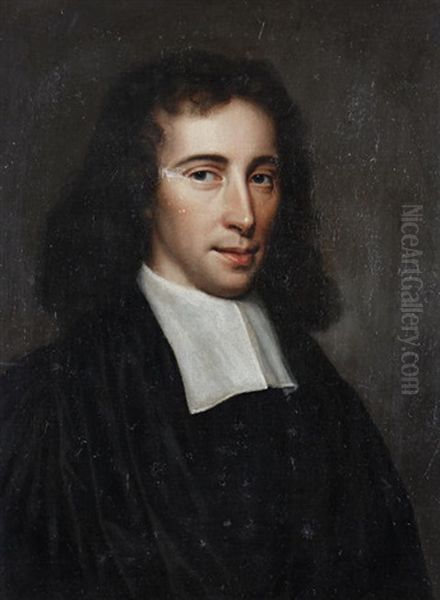 Portrait Of A Young Clergyman Oil Painting by Charles Beale