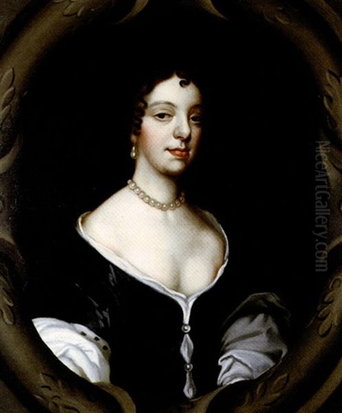 Queen Catherine Of Braganza Oil Painting by Mary Beale