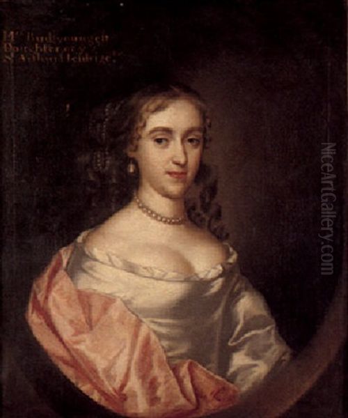 Portrait Of Mrs. Bird Oil Painting by Mary Beale