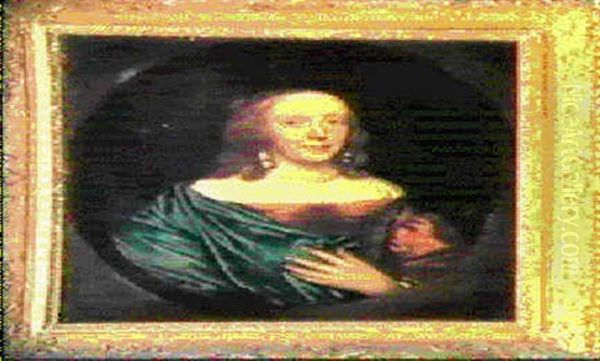 Portrait Of Anne Paget, Wife Of Sir Simon Harcourt Oil Painting by Mary Beale