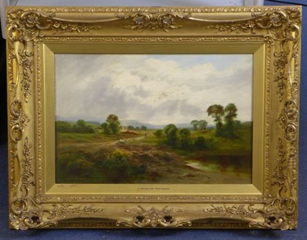 A Spring Day, Perthshire Oil Painting by William Beattie-Brown