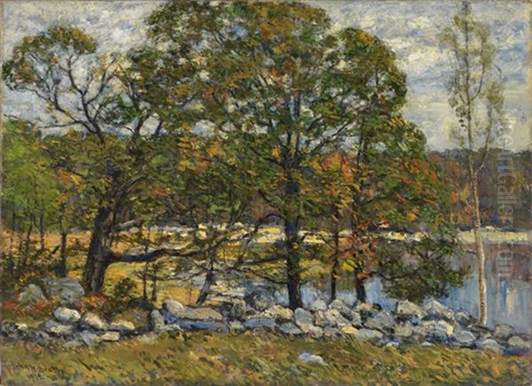 Landscape Oil Painting by John Wesley Beatty