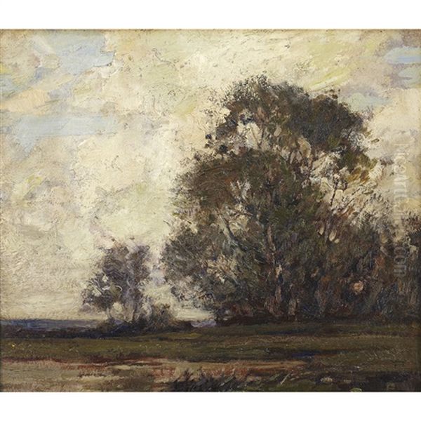 Landscape Oil Painting by John William Beatty