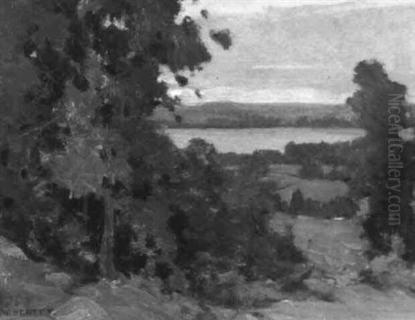 Pickerel Lake, Haliburton Oil Painting by John William Beatty